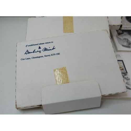 84 - Collection of Danbury Mint First day covers includes, Military WW2, Churchill etc.