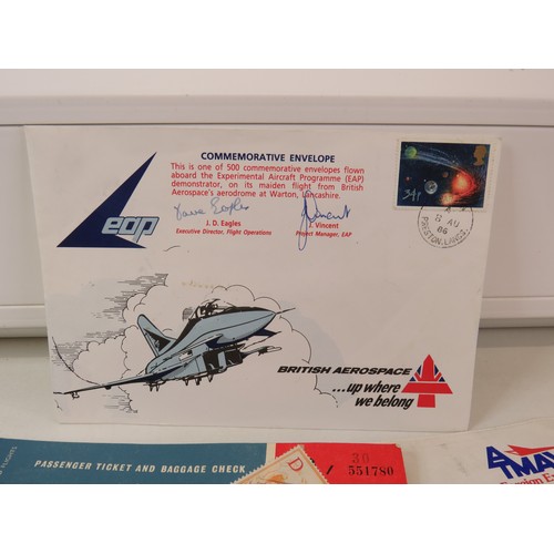 79 - British Aerospace Experimental maiden flight commemorative envelope 1 of 500, 1966 British United Ai... 