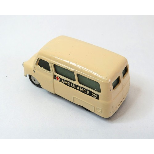 96 - 1957 Corgi Toys No 412 Bedford Utilecon Ambulance