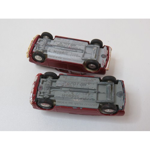 95 - Two diecast Spot-on Morris 1100 cars.