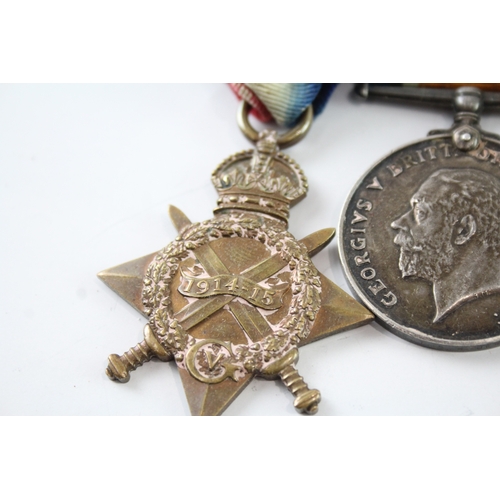 541 - WW1 1914-15 Star Medal Trio & RAOB Medal Officer. Trio 11146 2nd Lt Jehu Wilts R