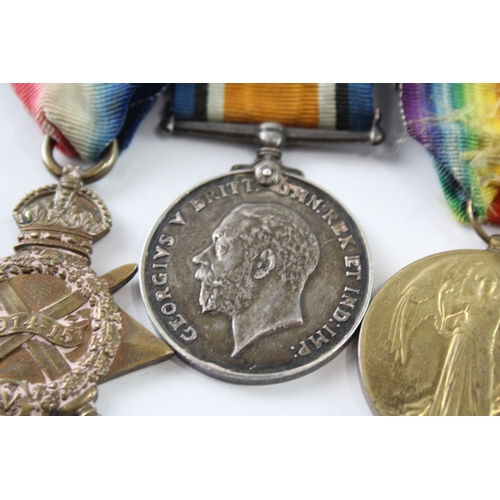 541 - WW1 1914-15 Star Medal Trio & RAOB Medal Officer. Trio 11146 2nd Lt Jehu Wilts R