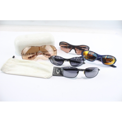 542 - Collection of Designer Oakley Sunglasses Inc Cases  x 5