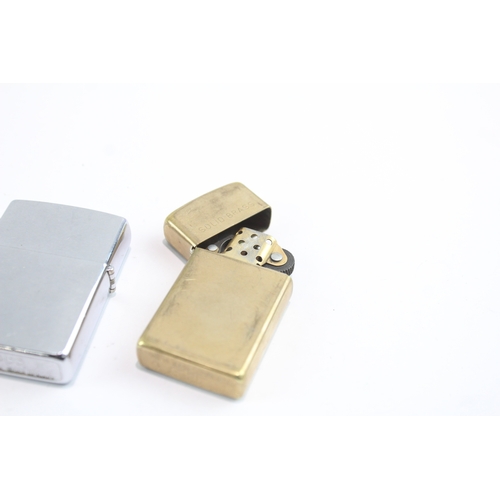 627 - Zippo Pocket Lighters Tobacciana Collectables