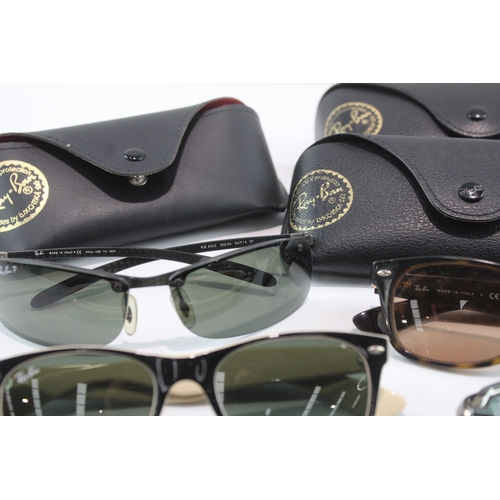 628 - Collection of Designer Rayban Inc Cases  x 5