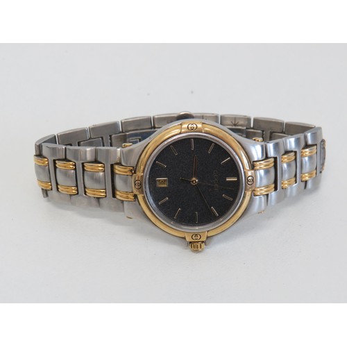 428 - Mens Gucci wristwatch (black case missing)