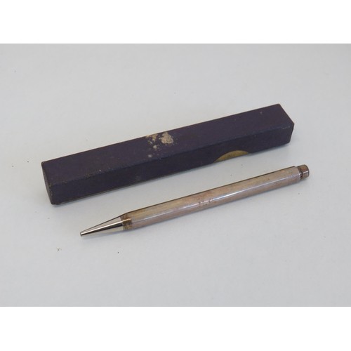 429 - Vintage sterling silver Eversharp pencil in its original box.