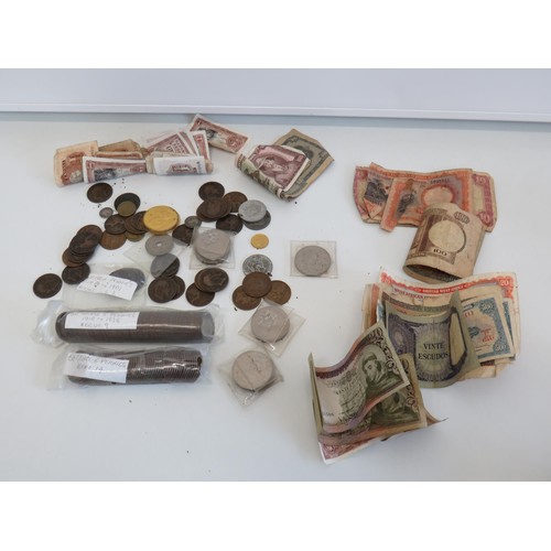 432 - Old coins and banknotes