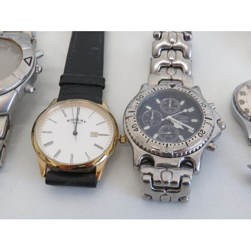 436 - Watches includes vintage and rotary chronograph