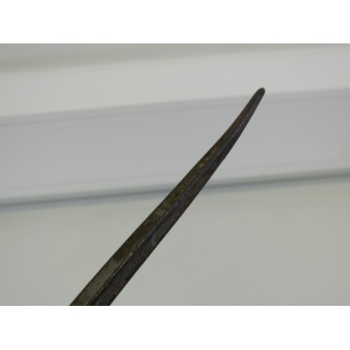 446 - Antique bayonet with brass handle