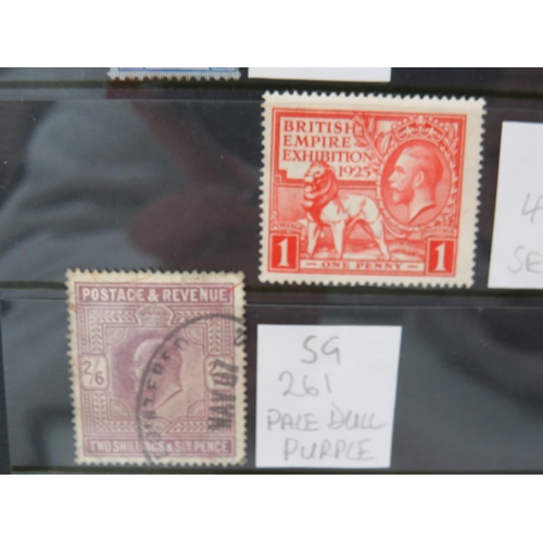 18 - GB stamps QV-KEVII-KGV