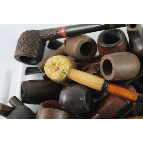 481 - Smoking Pipes Inc Vintage, Bowls, Etc Job Lot