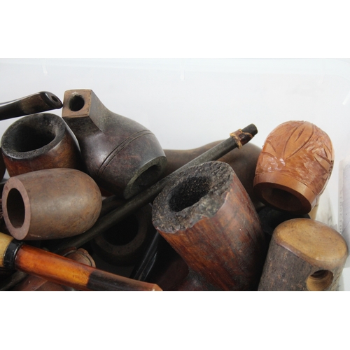 481 - Smoking Pipes Inc Vintage, Bowls, Etc Job Lot