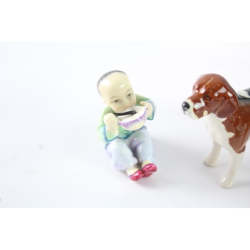 646 - Porcelain Collectable Ornaments Inc Beswick Half Doll, Etc