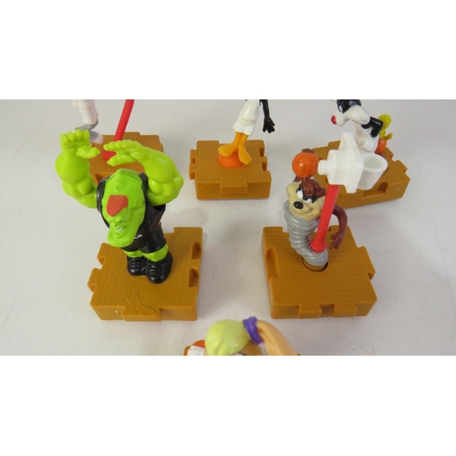 143 - Set of McDonalds space jam 1996