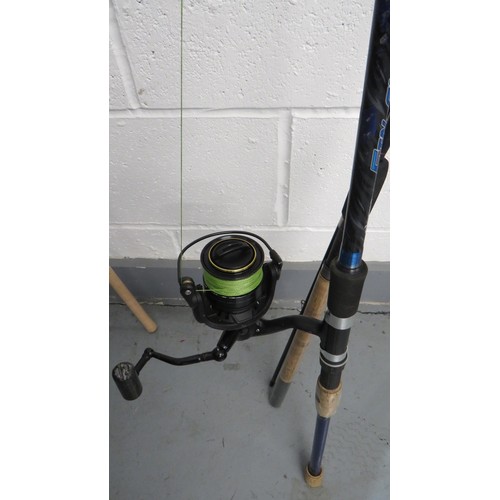 153 - Fishing rods and reel