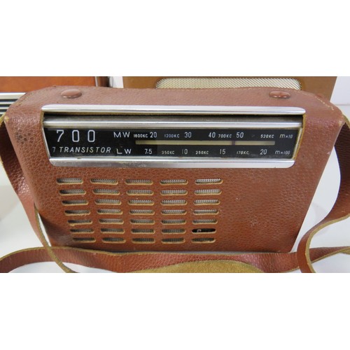 274 - Five vintage radio's includes Roberts.