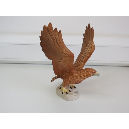 37 - Beswick Golden Eagle Matt finish figurine No 2062