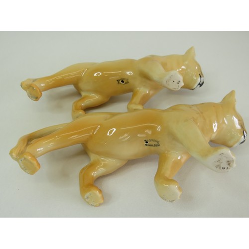 42 - Beswick Lioness and two cubs