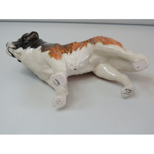 44 - Beswick Large St Bernard Dog Corna Garth Stroller Model 2221