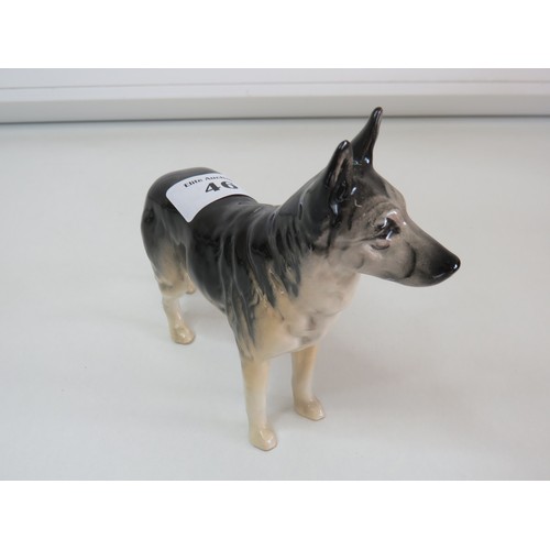 46 - Beswick Alsation/German Shepherd dog figurine