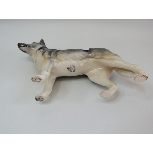 46 - Beswick Alsation/German Shepherd dog figurine