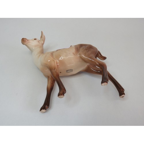 48 - Beswick Doe female deer figurine.