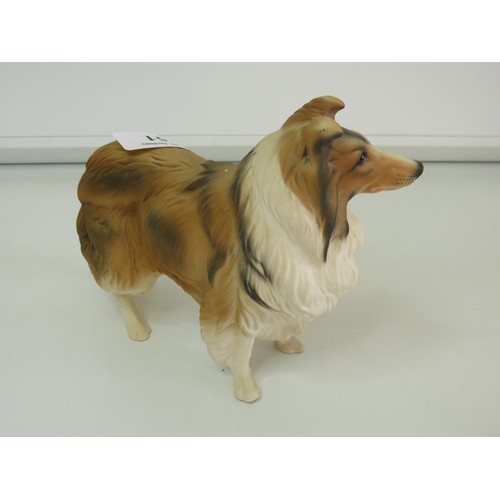 51 - Beswick Matt finish Collie dog figurine.