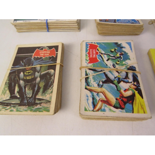 54 - ABC & Topps Gum Trade cards including batman, man from the uncle, partridge family and much more