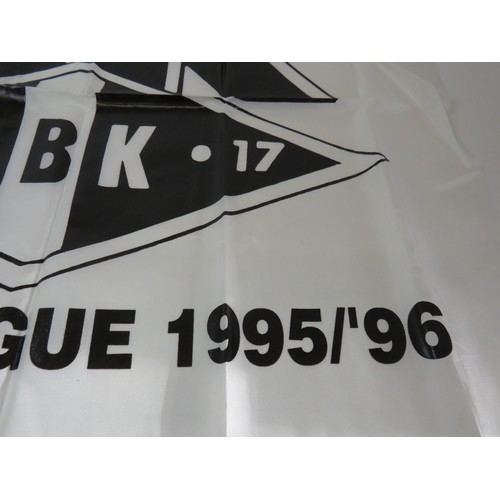 93 - RBK Champions League 1995/96 banner, Norwegian Rosenborg.