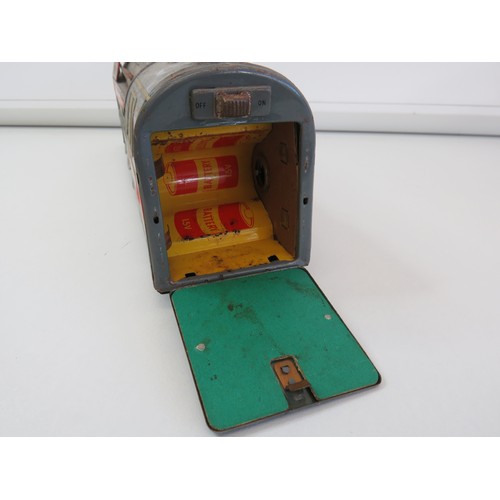 263 - 1960's Japan toy tin train 