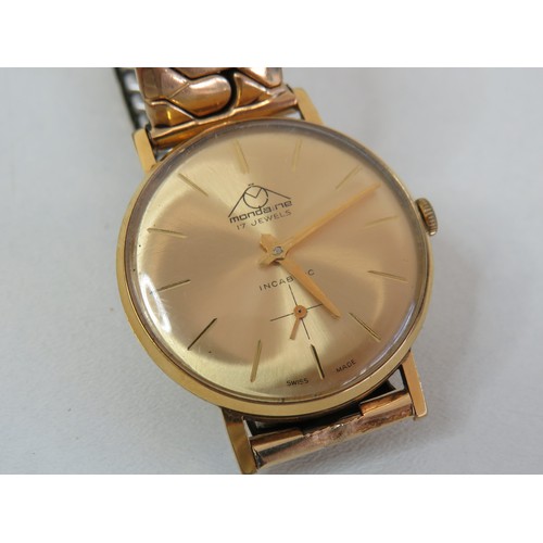 27 - Mondaine 17 jewels wristwatch