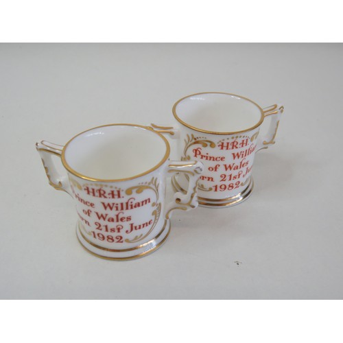 101 - Pair of Crown Derby mugs