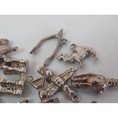 103 - 20 Silver charms