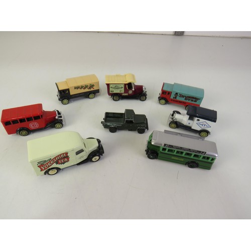 111 - Eight model cars