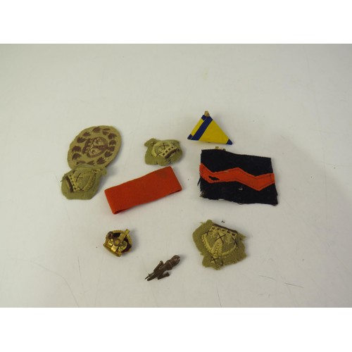 250 - Assortment of cloth military badges