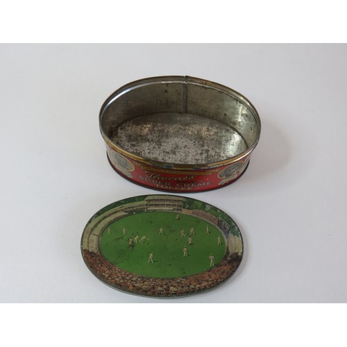 281 - Rare 1926 Thornes Toffee Commemorative Ashes Cricket tin in good condition.