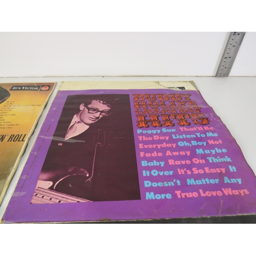 137 - Five assorted LP's to include Elvis and Elton John