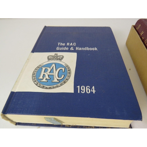 142 - Seven Collectable books to include RAC 1964 handbook, boxed the missal and five love story short sto... 