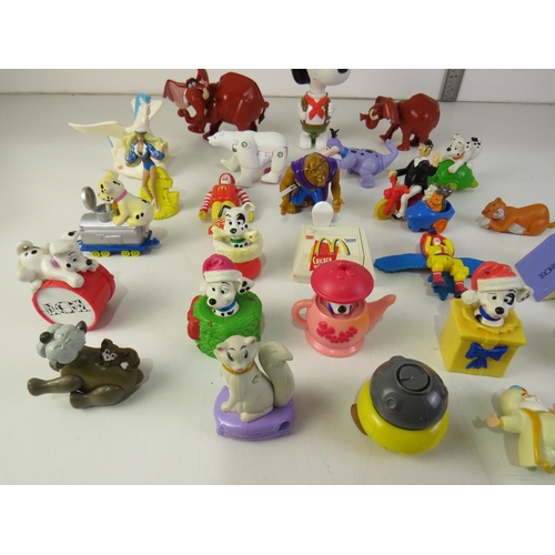 156 - Large collection of vintage Mcdonalds happy meal toys