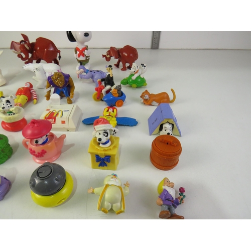 156 - Large collection of vintage Mcdonalds happy meal toys