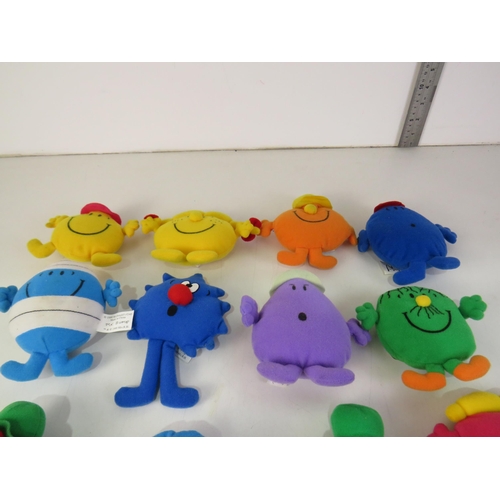 160 - Collection of vintage Mcdonalds Mr Men toys