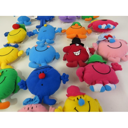 160 - Collection of vintage Mcdonalds Mr Men toys