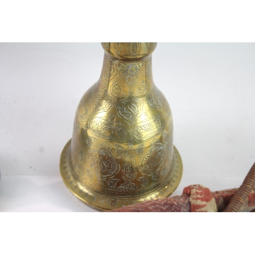 471 - Hookah/Shisha Brass Pipe Tobacciana Collectable