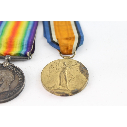 491 - Ww1 Medal Pair Gs-86244 Pte S Bowers R Fus