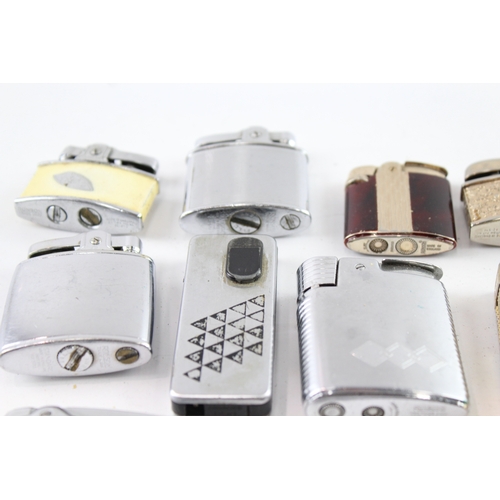 492 - Vintage Pocket Lighters Inc Ronson, Colibri, Etc Joblot Untested