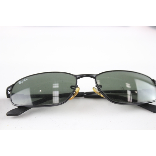 502 - Collection Of Designer Rayban Sunglasses Inc Cased  X 5