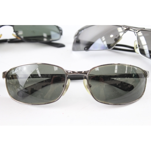 502 - Collection Of Designer Rayban Sunglasses Inc Cased  X 5