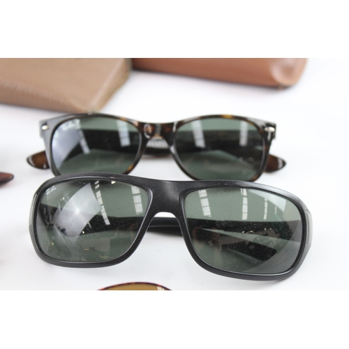 508 - Collection Of Designer Rayban Sunglasses Inc Cased  X 5