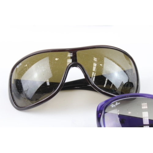 510 - Collection Of Designer Rayban Sunglasses Inc Cased  X 5